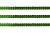 Пайетки "ОмТекс" на нитях, SILVER-BASE, 6 мм С / упак.73+/-1м, цв. 4 - зеленый - купить в Волжском. Цена: 484.77 руб.