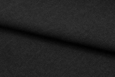 Ткань костюмная 21699 1144/1178, 236 гр/м2, шир.150см, цвет чёрный - купить в Волжском. Цена 455.40 руб.
