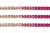 Пайетки "ОмТекс" на нитях, CREAM, 6 мм С / упак.73+/-1м, цв. 89 - розовый - купить в Волжском. Цена: 468.37 руб.
