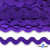Тесьма вьюнчик 0381-0080, 8 мм/упак.33+/-1м, цвет 9530-фиолетовый - купить в Волжском. Цена: 107.26 руб.