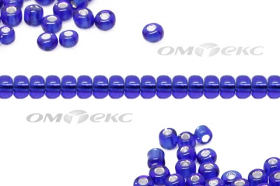 Бисер (SL) 11/0 ( упак.100 гр) цв.28 - синий - купить в Волжском. Цена: 53.34 руб.