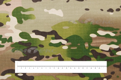 Ткань смесовая рип-стоп камуфляж C#201313, 210 гр/м2, шир.150см - купить в Волжском. Цена 244.99 руб.