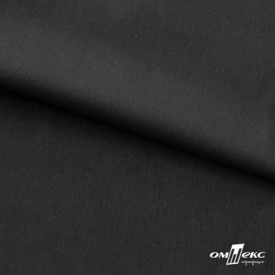 Ткань сорочечная Темза, 80%полиэстр 20%вискоза, 120 г/м2 ш.150 см, цв.черный - купить в Волжском. Цена 269.93 руб.