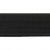 Резинка 25 мм Тканая, 13,75 гр/п.м, (бобина 25 +/-0,5 м) - черная  - купить в Волжском. Цена: 11.67 руб.
