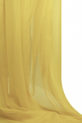 Портьерный капрон 12-0826, 47 гр/м2, шир.300см, цвет св.жёлтый - купить в Волжском. Цена 137.27 руб.