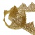 Тесьма металлизированная 0384-0240, шир. 40 мм/уп. 25+/-1 м, цвет золото - купить в Волжском. Цена: 490.74 руб.