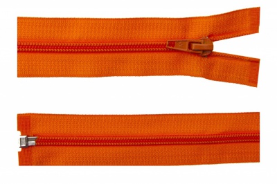 Спиральная молния Т5 849, 65 см, автомат, цвет оранжевый - купить в Волжском. Цена: 14.68 руб.