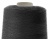 Швейные нитки (армированные) 28S/2, нам. 2 500 м, цвет чёрный - купить в Волжском. Цена: 139.91 руб.