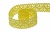 Тесьма кружевная 0621-1059, шир. 20 мм/уп. 20+/-1 м, цвет 017-жёлтый - купить в Волжском. Цена: 507.67 руб.
