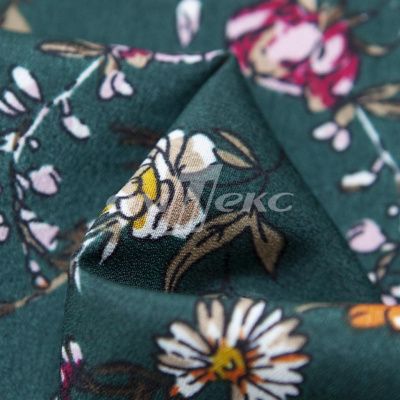 Плательная ткань "Фламенко" 6.1, 80 гр/м2, шир.150 см, принт растительный - купить в Волжском. Цена 241.49 руб.