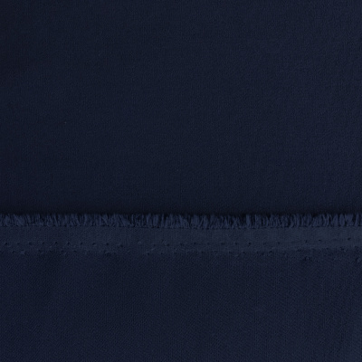 Костюмная ткань "Элис", 220 гр/м2, шир.150 см, цвет т.синий - купить в Волжском. Цена 311.15 руб.