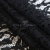 Кружевное полотно #2307, 145 гр/м2, шир.150см, цвет чёрный - купить в Волжском. Цена 449.07 руб.