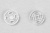 Кнопки пришивные пластиковые 11,5 мм, блистер 24шт, цв.-прозрачные - купить в Волжском. Цена: 59.44 руб.