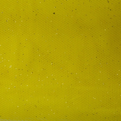Сетка Глиттер, 24 г/м2, шир.145 см., желтый - купить в Волжском. Цена 117.24 руб.